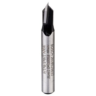 Fresa Bosch Standard de ranhurar em V 1/4