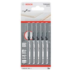 Lâmina de serra tico tico Bosch T11AO Clean for wood blister com 5 unidades