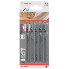 Lâmina de serra tico tico Bosch T11B Clean for wood blister com 5 unidades