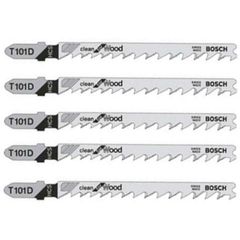 Lâmina de serra tico tico Bosch T11D Clean for wood blister com 5 unidades