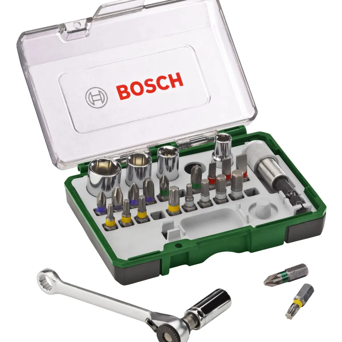 Conjunto de Bits com 27 Peças, marca Bosch - Foto Principal