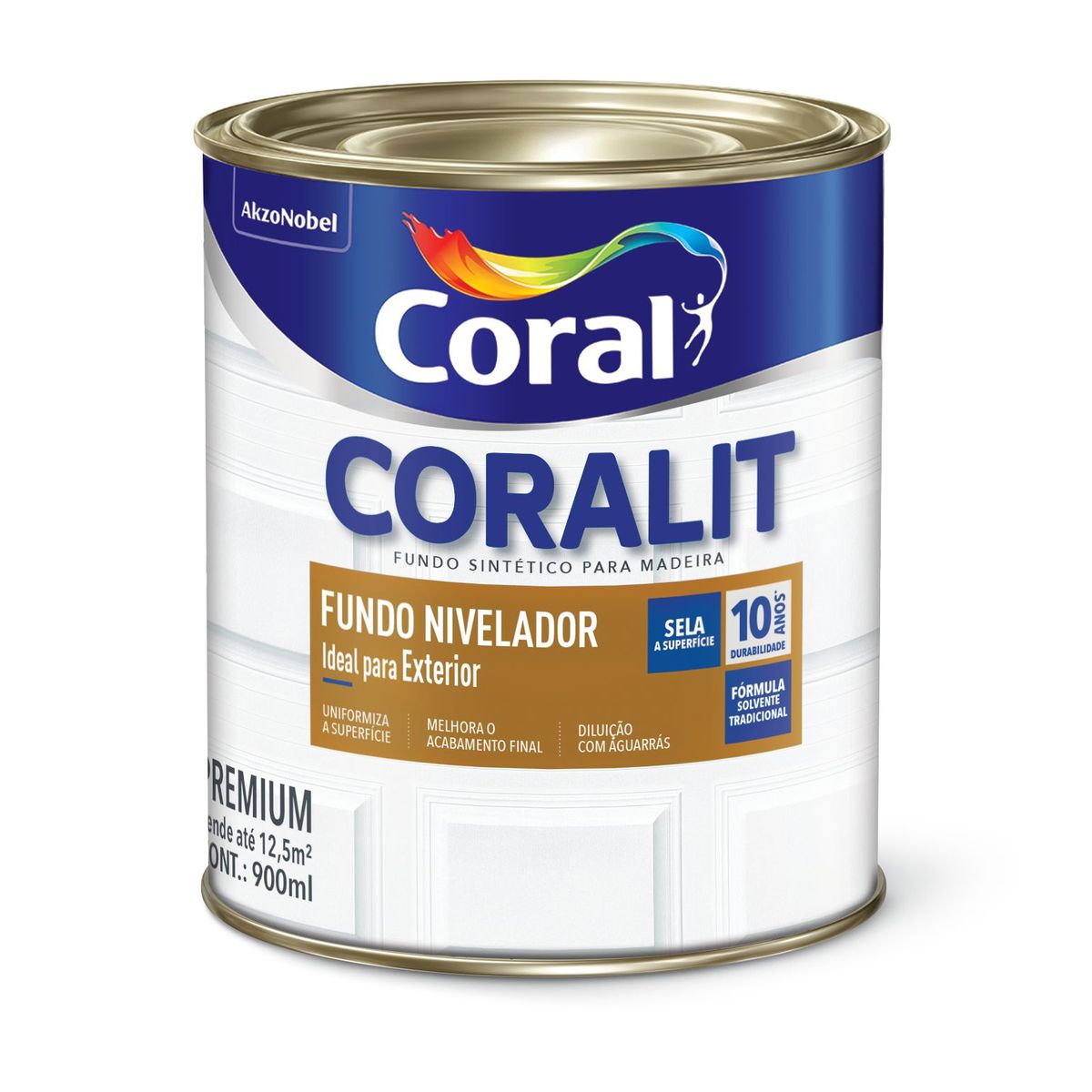 Fun Sint Nivelador 900ml, Branco, marca Coral - Foto Principal