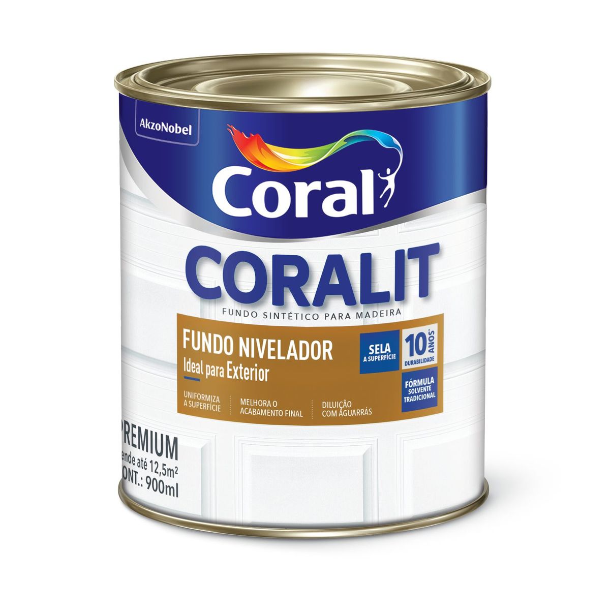 Fun Sint Nivelador 900ml, Branco, marca Coral - Foto Principal