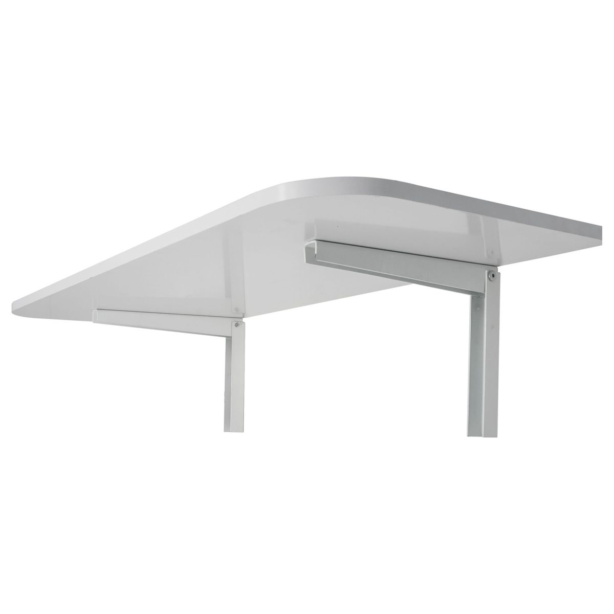 Mesa com Suporte Dobrável 100X50 Branca, marca Multivisão - Foto Principal