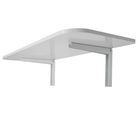 Mesa com Suporte Dobrável 100X50 Branca