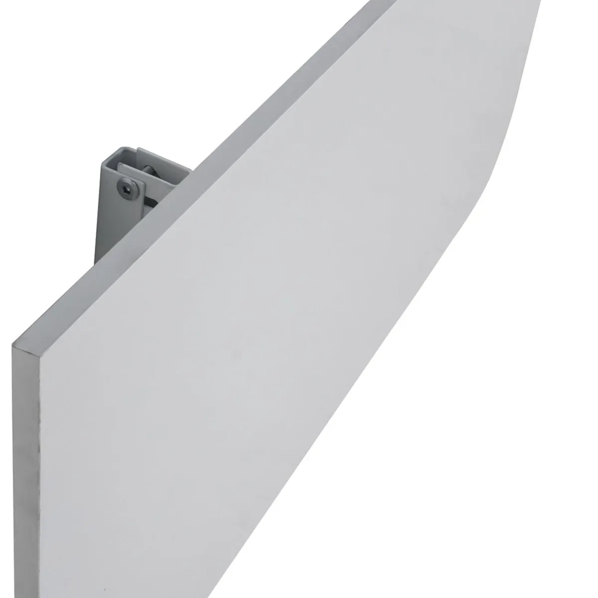 Mesa com Suporte Dobrável 100X50 Branca, marca Multivisão - Foto 2