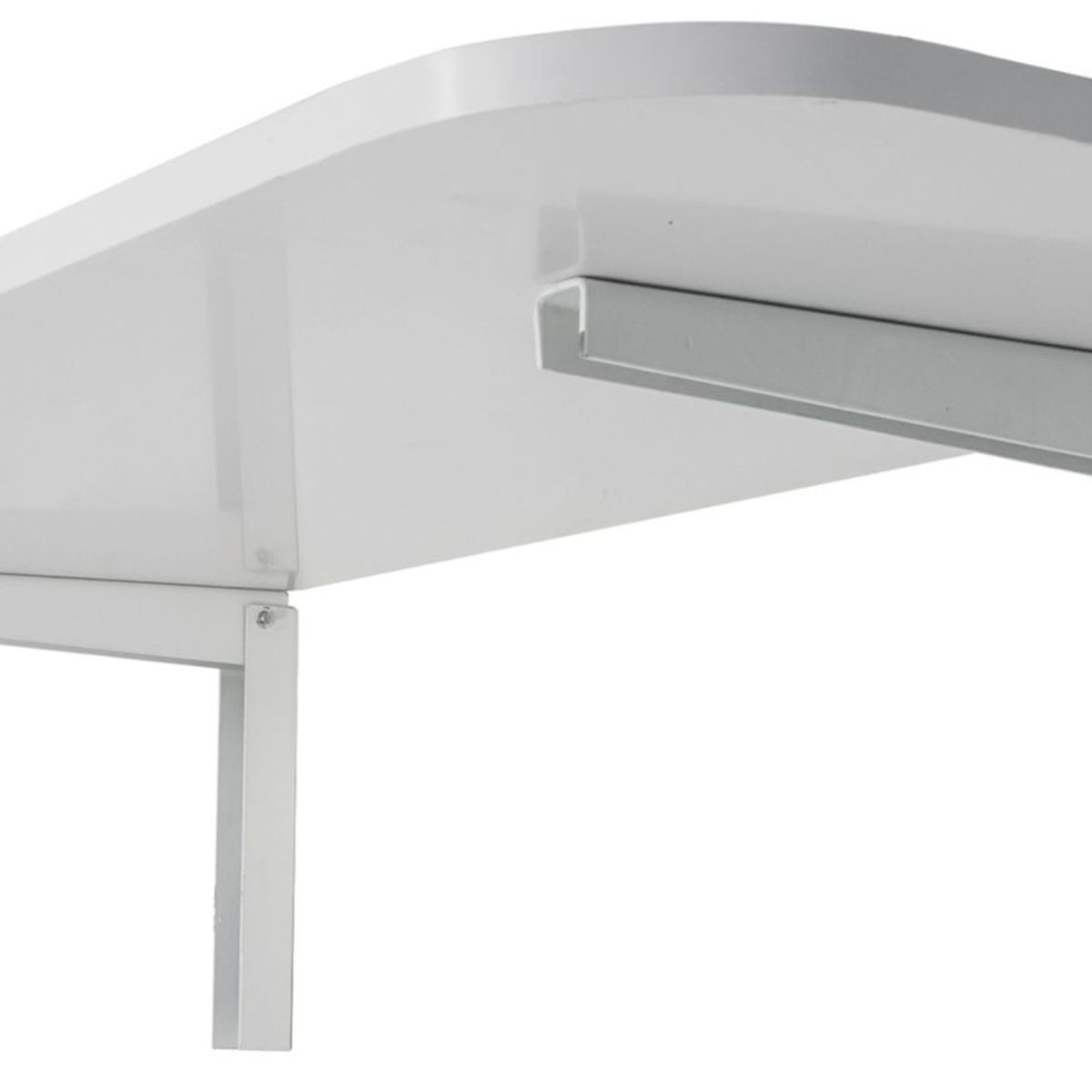 Mesa com Suporte Dobrável 90X40 Branca, marca Multivisão - Foto Principal
