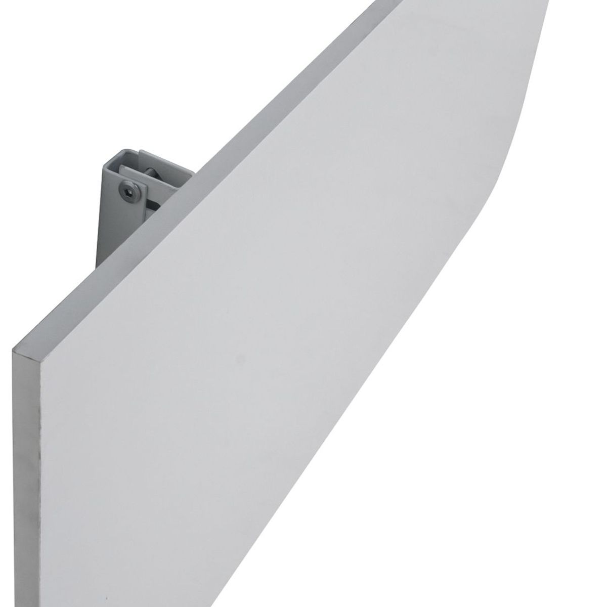 Mesa com Suporte Dobrável 90X40 Branca, marca Multivisão - Foto 2
