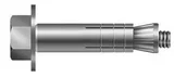 Chumbador Cbc com Parafuso Aço Carbono Zincado 50 Peças, Branco, 3/8x2,1/2