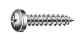 Parafuso Cabeça Panela Phillips Auto Atarraxante Rosca Inteira 4,8x13 500 Peças Zincado Branco
