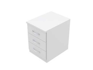 Mesa de Cabeceira, Branco, 41cm