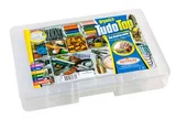 Organizadora Top Grande com Divisória Movel, Incolor, 27x6x37cm