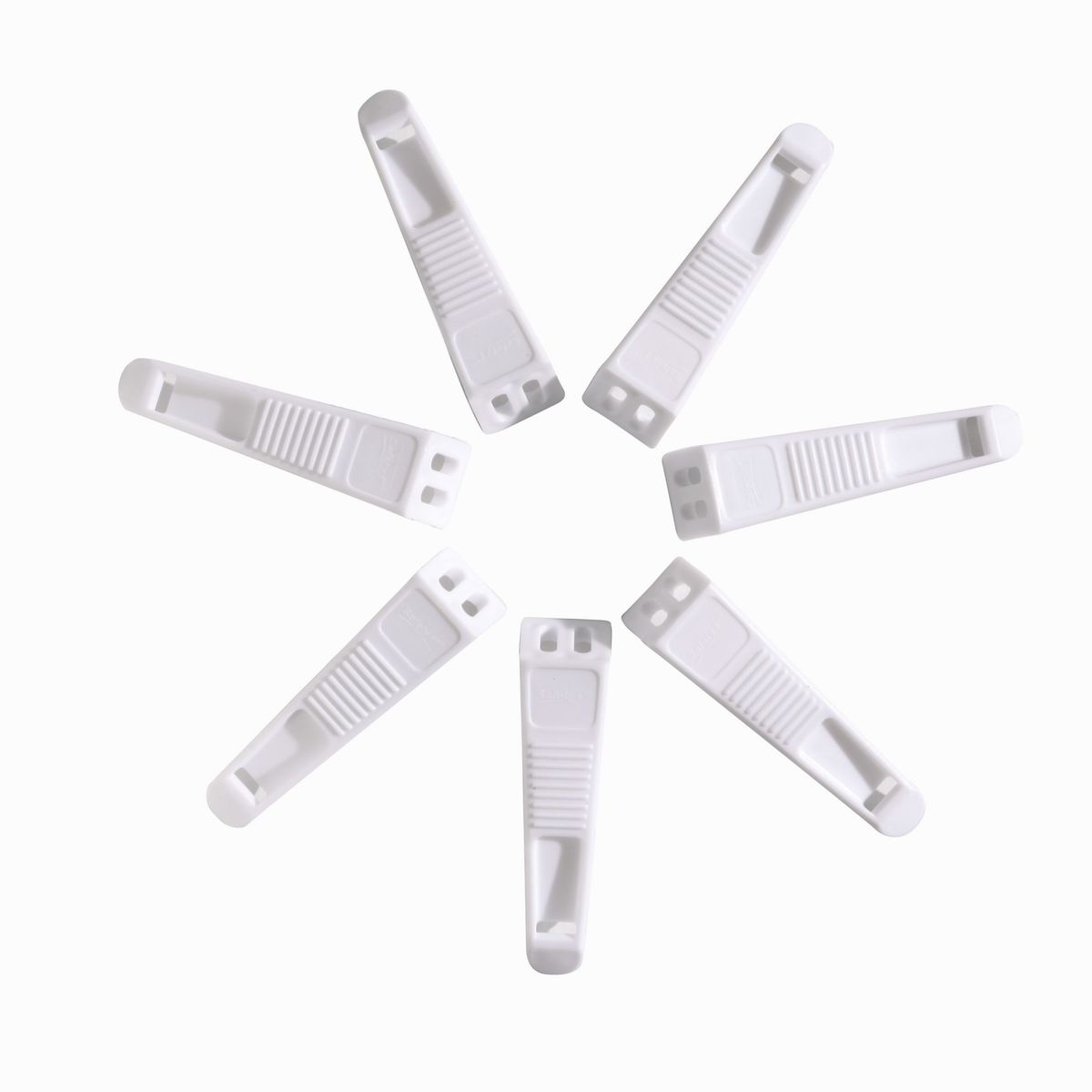 Fecho para Armários e Gavetas 3 Peças, Branco, marca Safety - Foto Principal