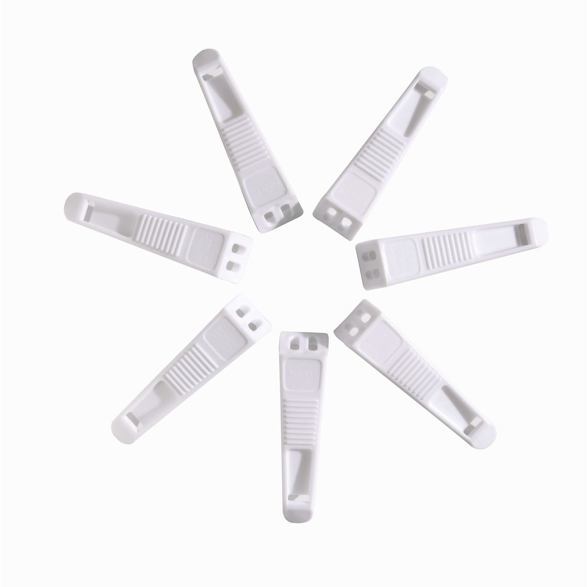Fecho para Armários e Gavetas 3 Peças, Branco, marca Safety - Foto Principal