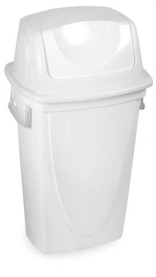 Lixeira Piso Basc 60L Branco