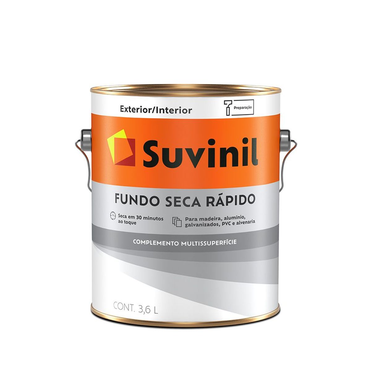 Fundo Base Agua 3,6L, marca Suvinil - Foto Principal