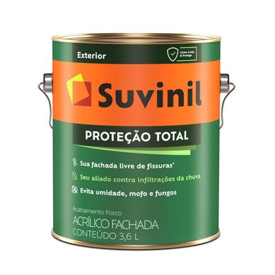 Tinta Fosco Exterior Proteo Total Premium 3,6L Branco