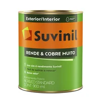 Tinta Fosco Interior Rende e Cobre Muito Standard 900ml Branco