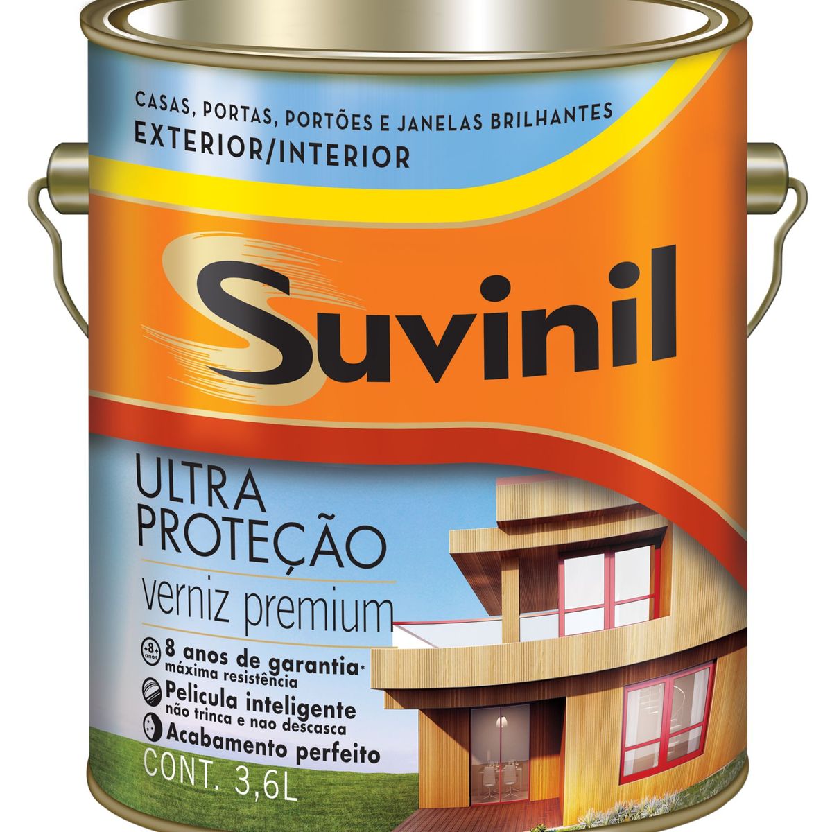 Verniz Ultra Prot Ipe 3,6L, Ipe, marca Suvinil - Foto Principal