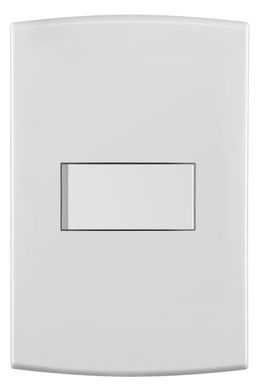Conjunto Interruptor Simples 4X2 10A Halux Branco
