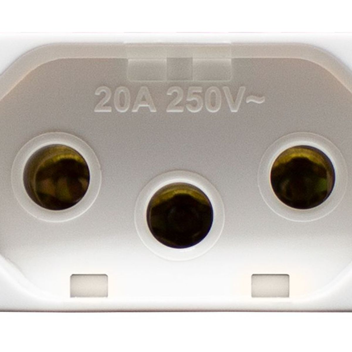 Módulo Tomada 20A Halux Branca Bivolt Halux, marca Halux - Foto Principal