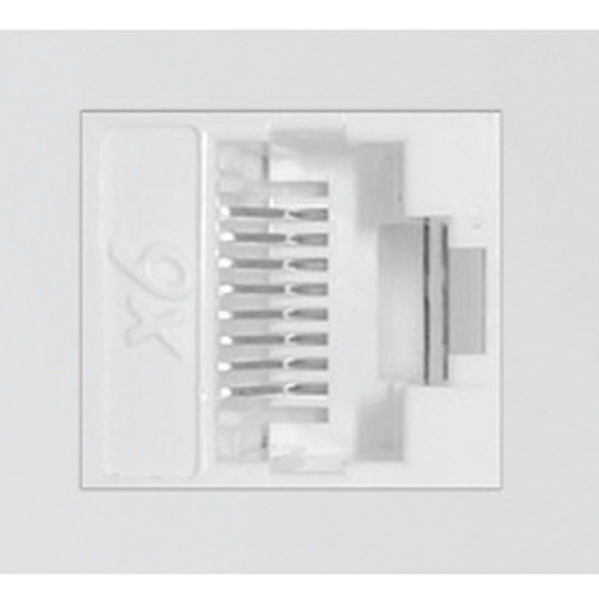 Módulo Informática Rj45 Cat5E Halux Branca, marca Halux - Foto Principal