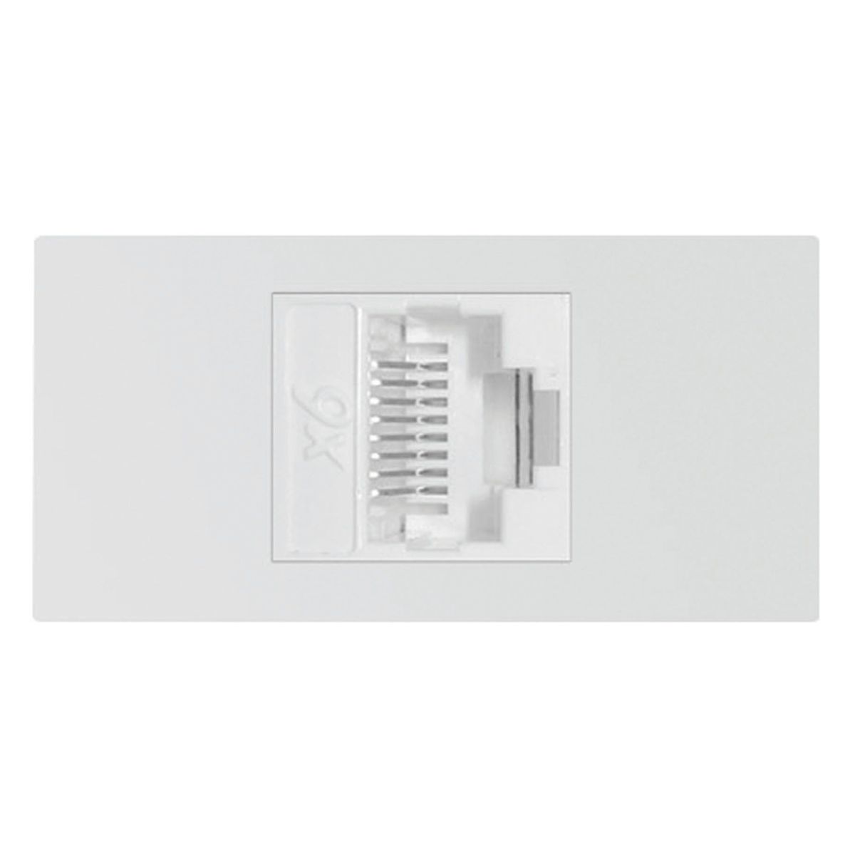 Módulo Informática Rj45 Cat5E Halux Branca, marca Halux - Foto Principal