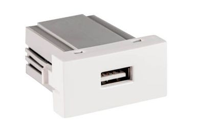Mdulo Carregador Usb 2A Halux Branca Bivolt