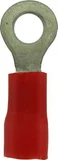 Terminal Anel 5/32" 10 Peças Vermelho