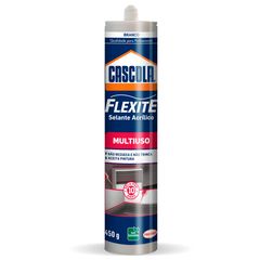 Silicone Multiuso Flexite 450g Branco Cascola