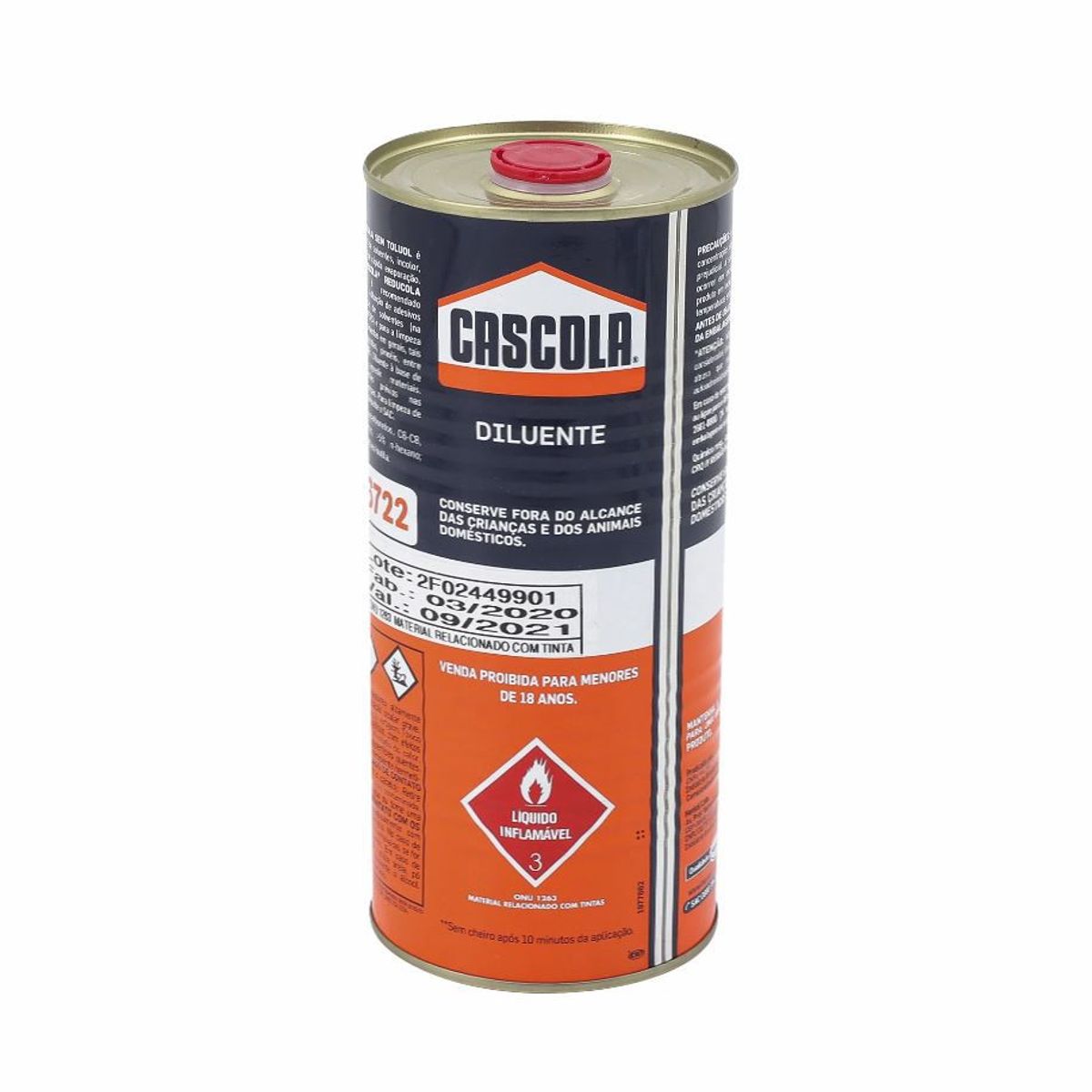 Reducola S/Toluol, Transparente, 0,9L, marca Super Bonder - Foto 2