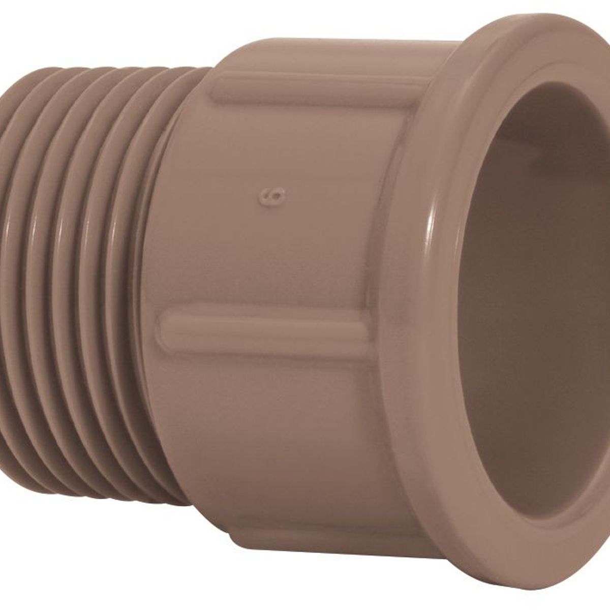 Adaptador Curto Soldavel / Roscável Água Fria marrom 25mmx3/4", marca Amanco - Foto Principal