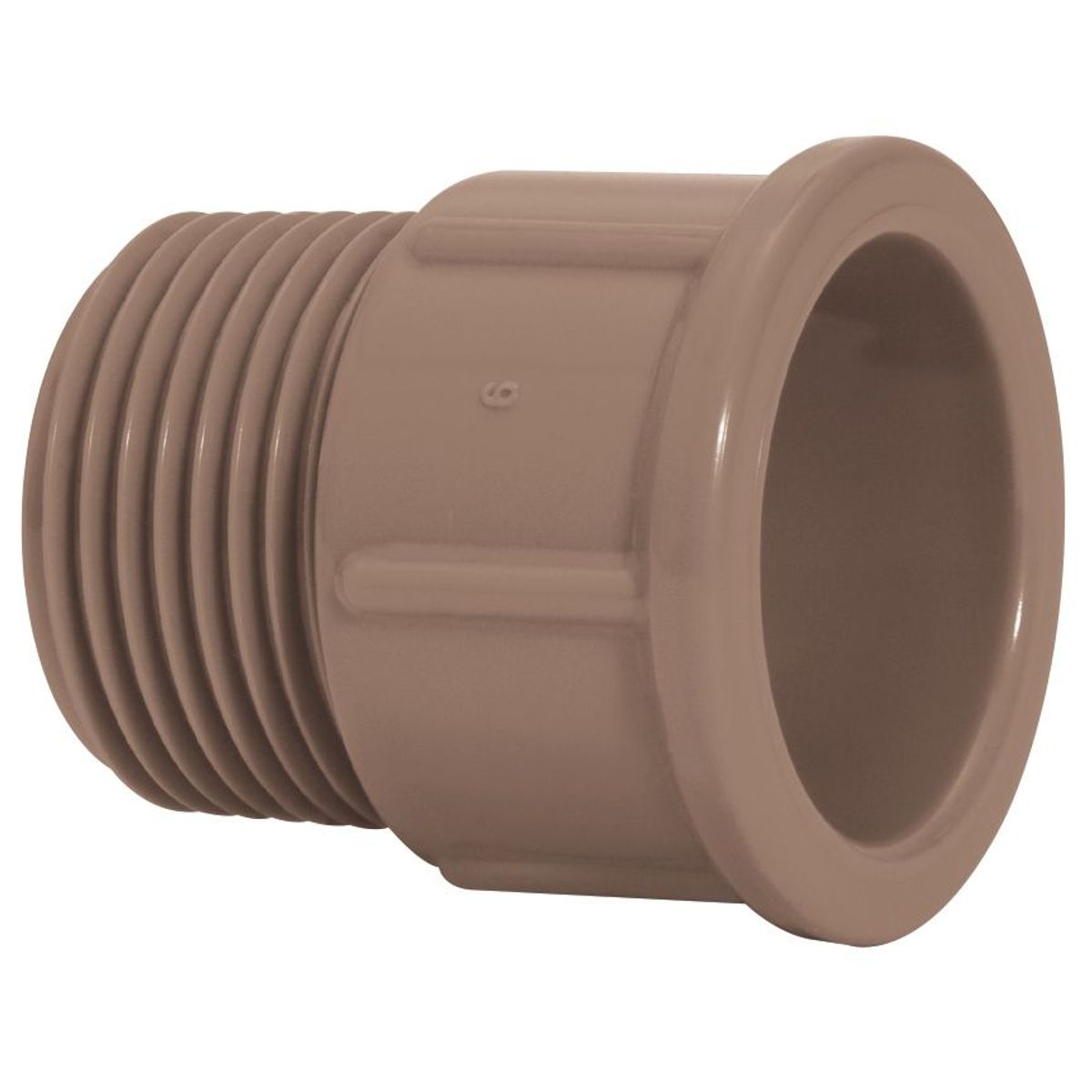 Adaptador Curto Soldavel / Roscável Água Fria marrom 40mmx1.1/4", marca Amanco - Foto Principal