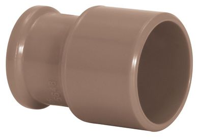 Bucha de Reduo Longa gua Fria Soldvel 85x60mm Marrom