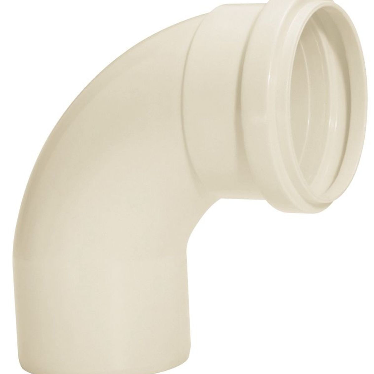 Curva Curta 90° Esgoto Branco 100mm, marca Amanco - Foto Principal