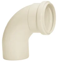 Curva Curta 90° Esgoto Branco 50mm