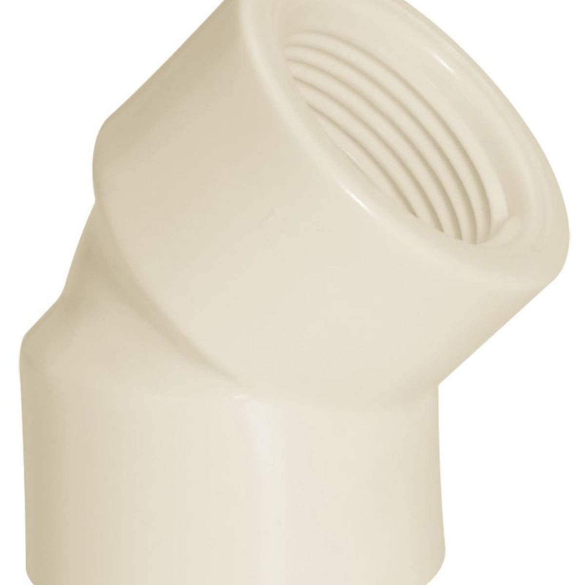 Joelho 45° Roscável Água Fria Branco 3/4", marca Amanco - Foto Principal