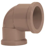 Joelho 90° Soldável Água Fria marrom 25X20"