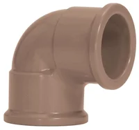 Joelho 90° Soldável Água Fria marrom 20"