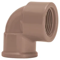 Joelho 90° Soldavel / Roscável Água Fria marrom 25mmx1/2"