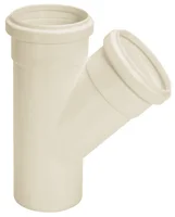 Junção Simples Esgoto Branco 40mm