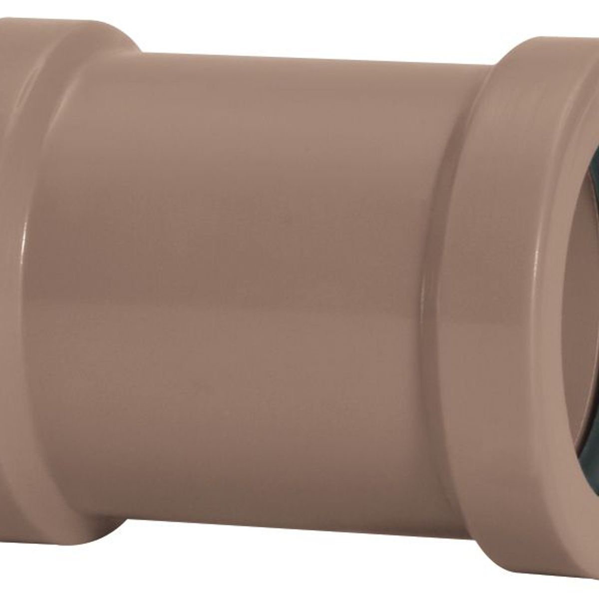Luva Correr Soldável Água Fria marrom 50", marca Amanco - Foto Principal