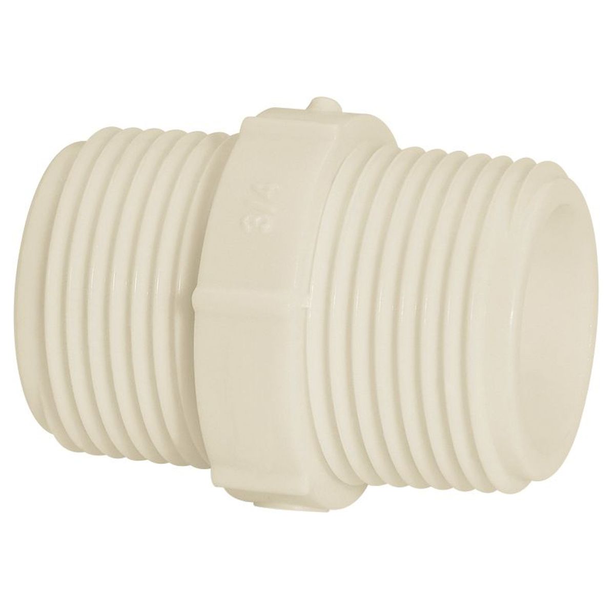 Nipple Roscável Água Fria Branco 3/4", marca Amanco - Foto Principal