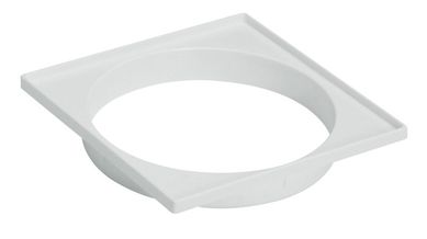 Porta Grelha N14 Quadrada Br 100 Branco Amanco