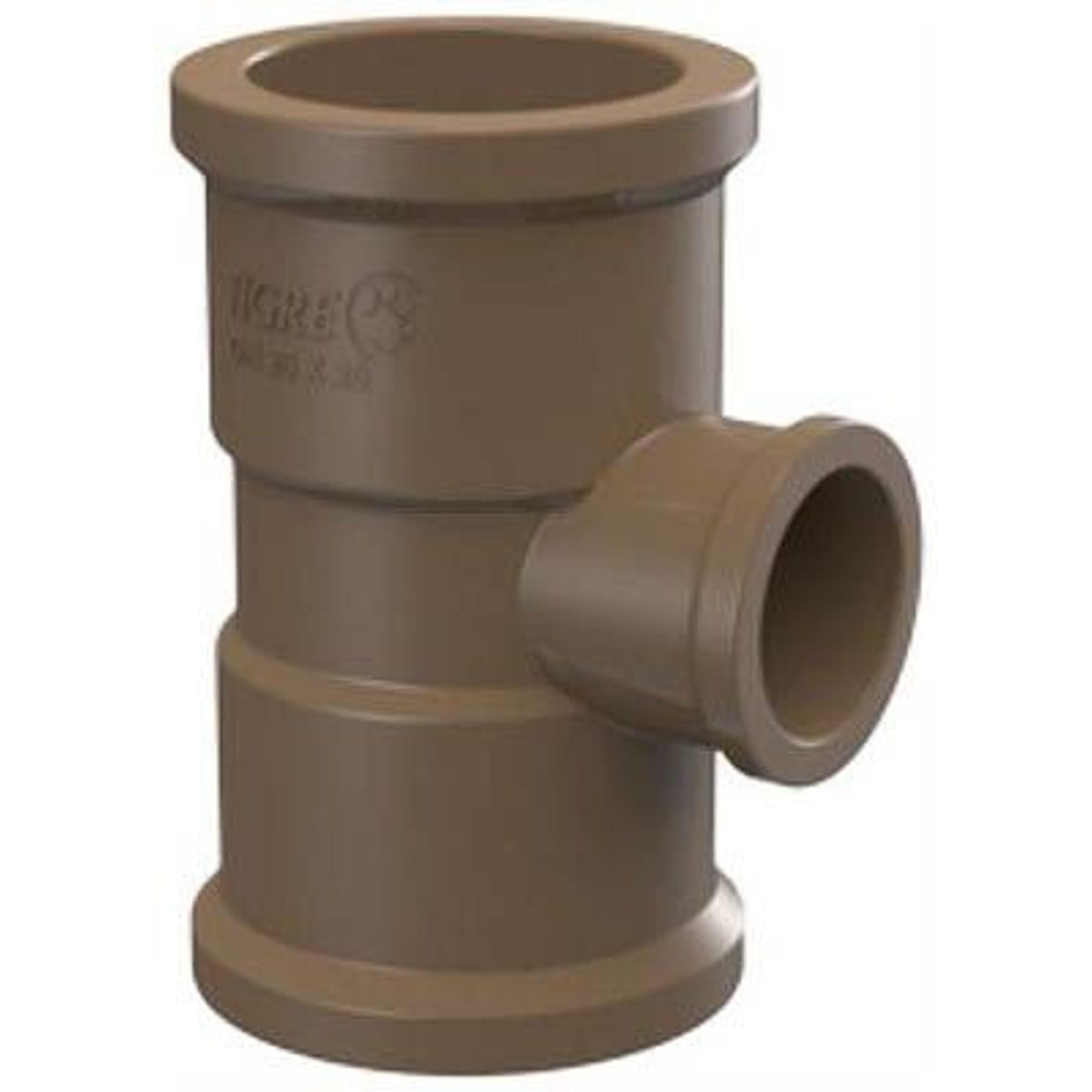 Te Redução Soldável Água Fria marrom 40X25", marca Amanco - Foto Principal