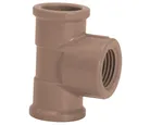 Te Soldável  Roscável Água Fria Marrom 20mmx1/2" Amanco