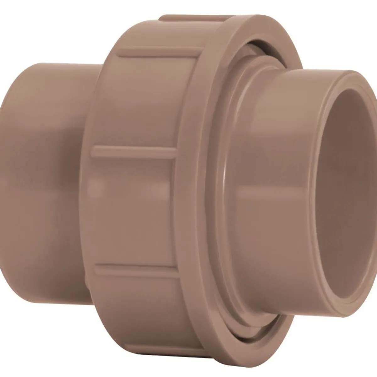 União Soldável Água Fria marrom 32", marca Amanco - Foto Principal