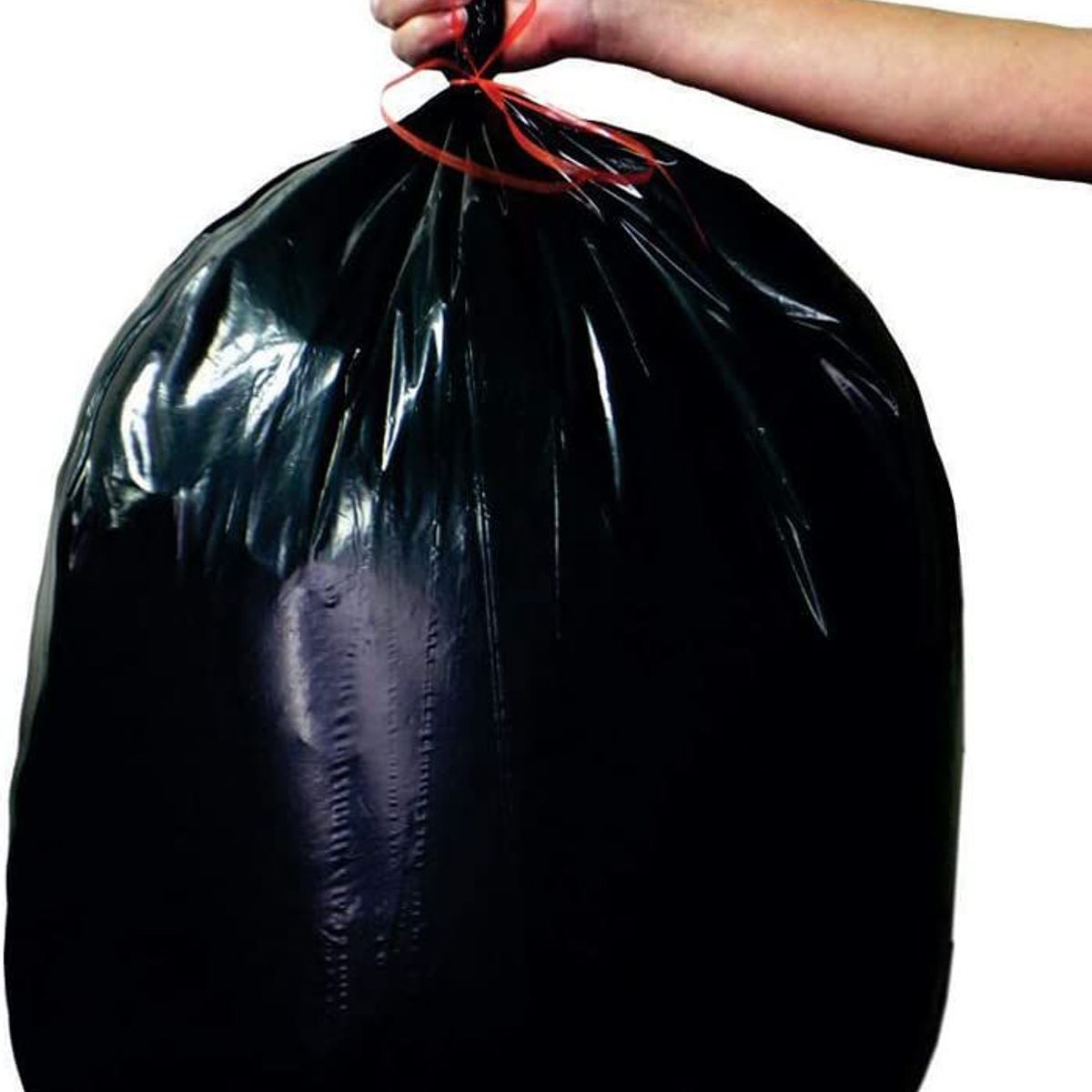 Saco de Lixo Super Forte Reciclado 50 litros com 20 Unidades 63x80cm Preto Dover-Roll, marca Dover-Roll - Foto 2