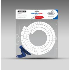 Espiral Helawrap Organizador De Cabos Branca 1"X2m
