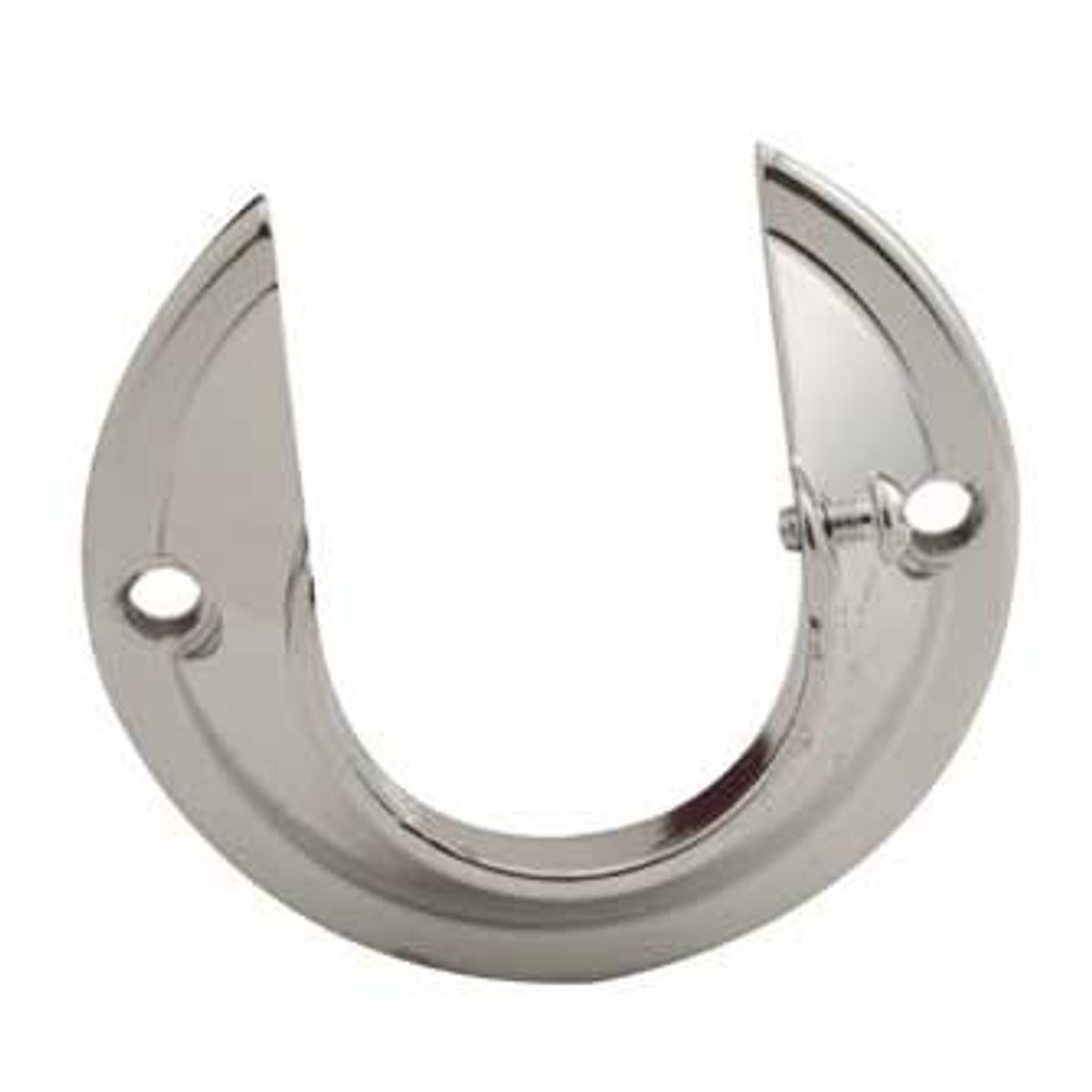 Suporte Flange Lisa Cromado 28mm, marca Couselo - Foto 2